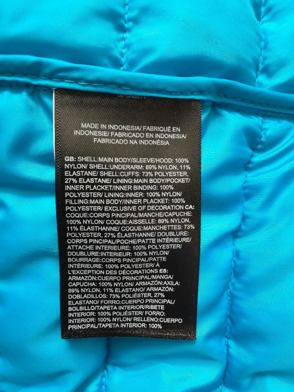 The North Face Men’s Terra Peak Hoodie Jacket Estate Blue Large